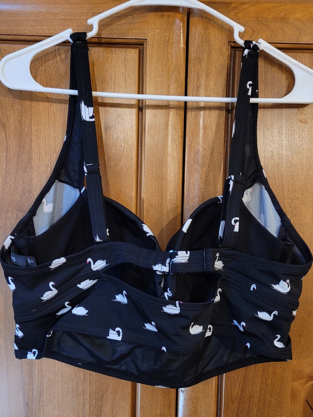 NWOT | Torrid Retro Chic Swan Print Bikini Set D/DD - Picture 2 of 16